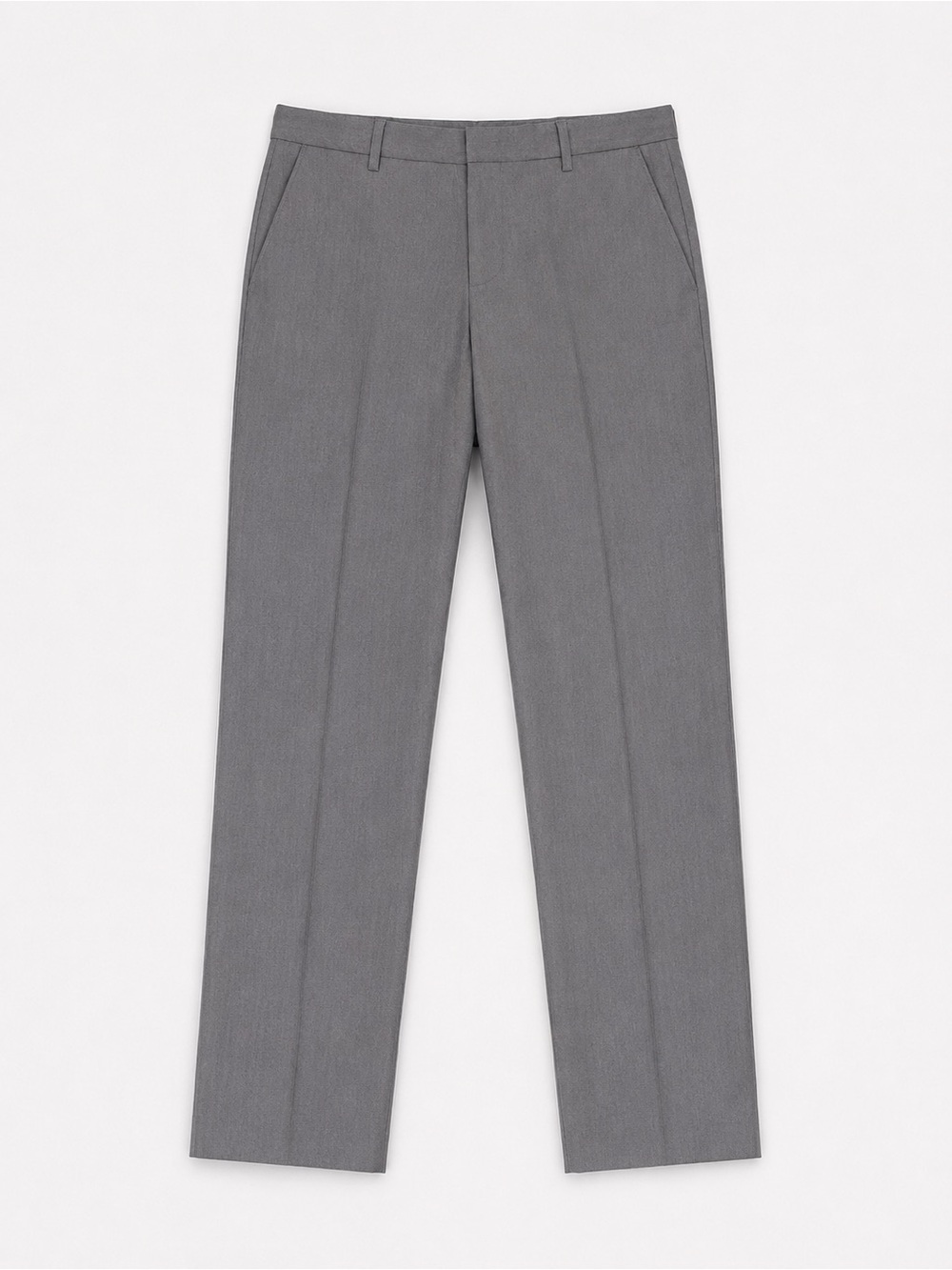 JP Ferrar (Macys) Classic Straight Leg Gray Dress Pants 34x34
